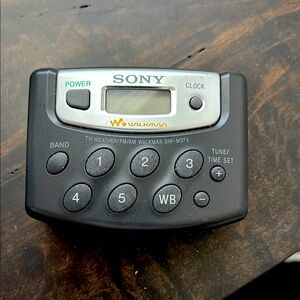 Sony Black Portable AM/FM Radio